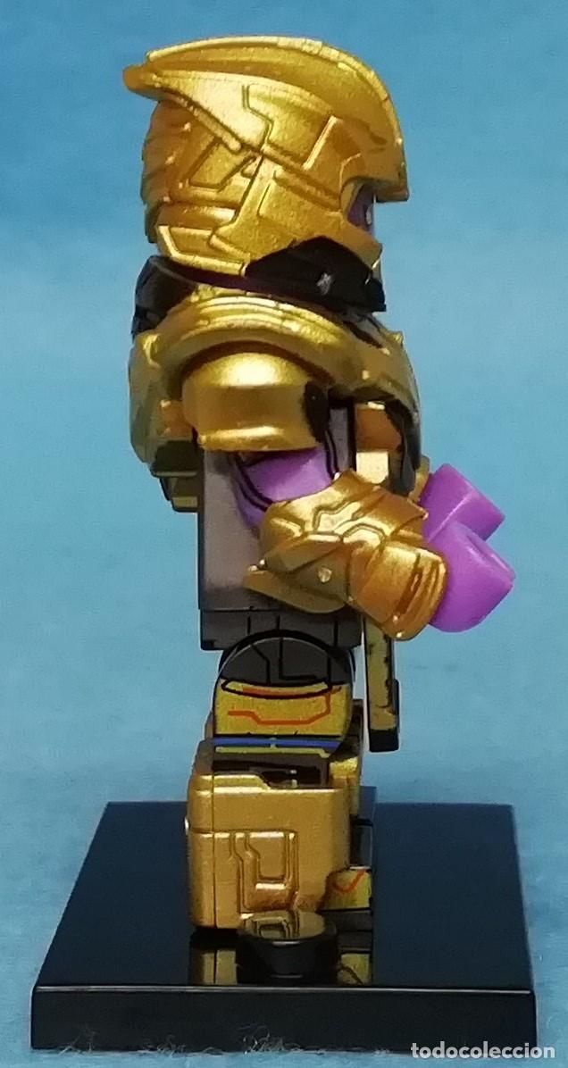Figuras y mu&ntilde;ecos Marvel: Thanos (Marvel) Lego compat&iacute;vel minifiguras - Foto 5