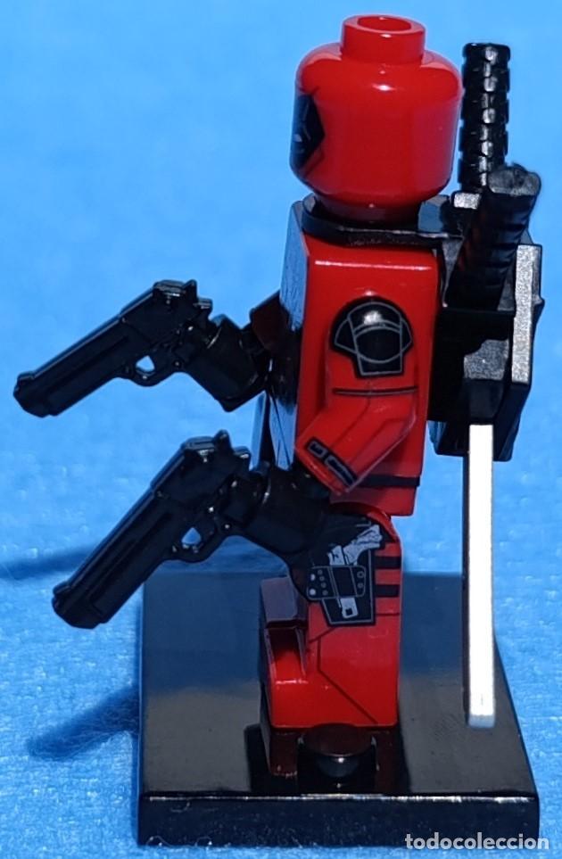 Figuras y mu&ntilde;ecos Marvel: Deadpool v2 (X-Men) (Marvel) Lego compat&iacute;vel minifiguras - Foto 3