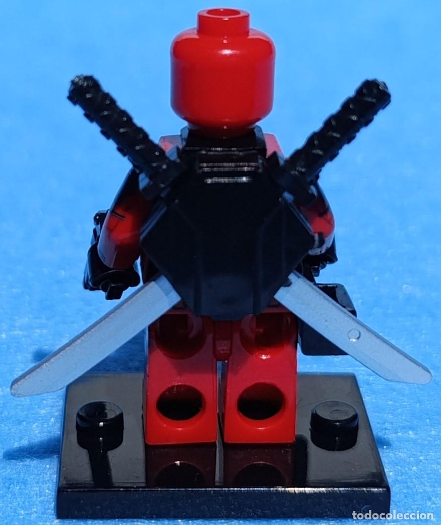 Figuras y mu&ntilde;ecos Marvel: Deadpool v2 (X-Men) (Marvel) Lego compat&iacute;vel minifiguras - Foto 4