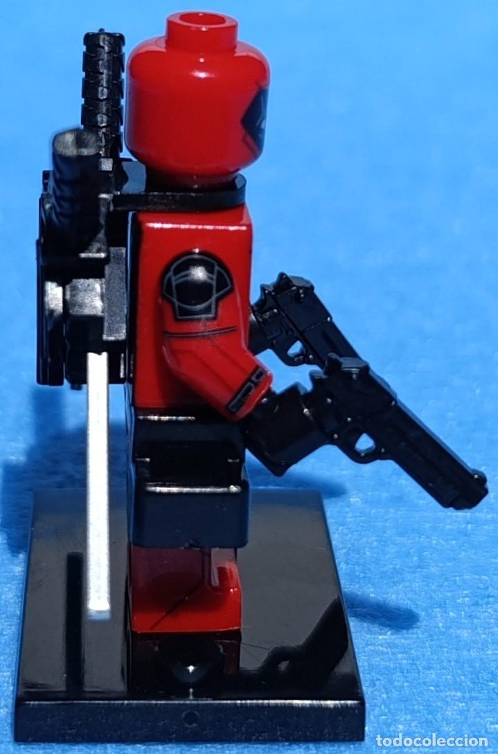 Figuras y mu&ntilde;ecos Marvel: Deadpool v2 (X-Men) (Marvel) Lego compat&iacute;vel minifiguras - Foto 5
