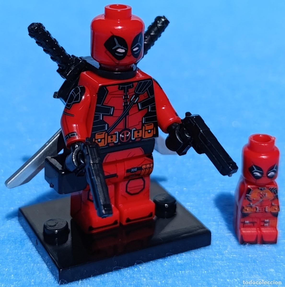 Figuras y mu&ntilde;ecos Marvel: Deadpool v2 (X-Men) (Marvel) Lego compat&iacute;vel minifiguras - Foto 6