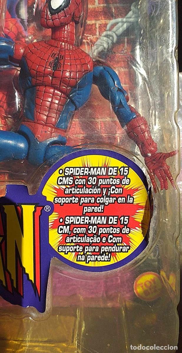 Figuras y mu&ntilde;ecos Marvel: SPIDERMAN CLASICO Marvel 2001 sin abrir en Blister. - Foto 4