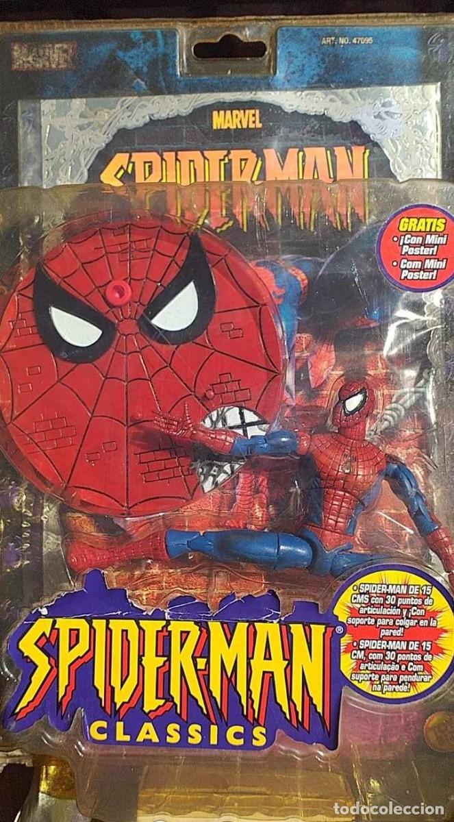 Figuras y mu&ntilde;ecos Marvel: SPIDERMAN CLASICO Marvel 2001 sin abrir en Blister. - Foto 1