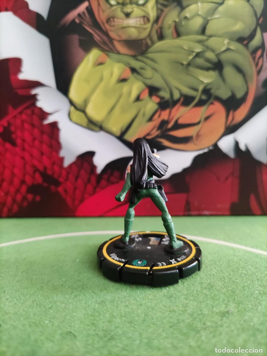 Figuras y mu&ntilde;ecos Marvel: Viper Heroclix de Marvel 2003 Wizkids - Foto 2