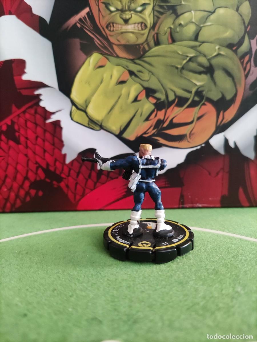 Figuras y mu&ntilde;ecos Marvel: SHIELD Trooper Heroclix de Marvel 2002 Wizkids - Foto 2