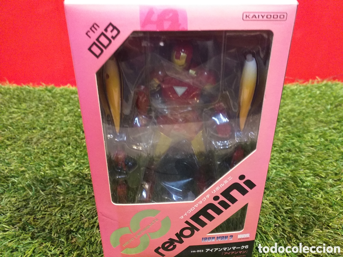Figuras y mu&ntilde;ecos Marvel: MICRO YAMAGUCHI. REVOL MINI 003. IRON MAN 2. NUEVO!!! - Foto 5