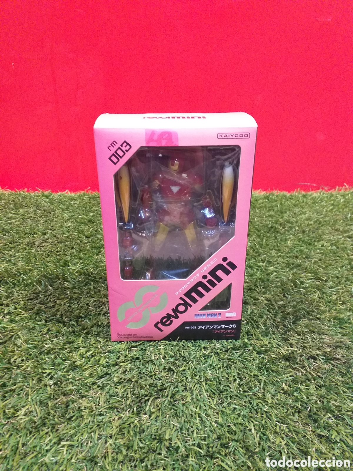 Figuras y mu&ntilde;ecos Marvel: MICRO YAMAGUCHI. REVOL MINI 003. IRON MAN 2. NUEVO!!! - Foto 6