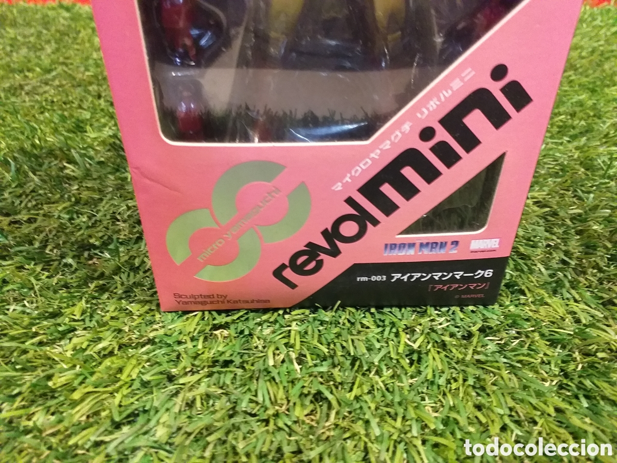Figuras y mu&ntilde;ecos Marvel: MICRO YAMAGUCHI. REVOL MINI 003. IRON MAN 2. NUEVO!!! - Foto 8