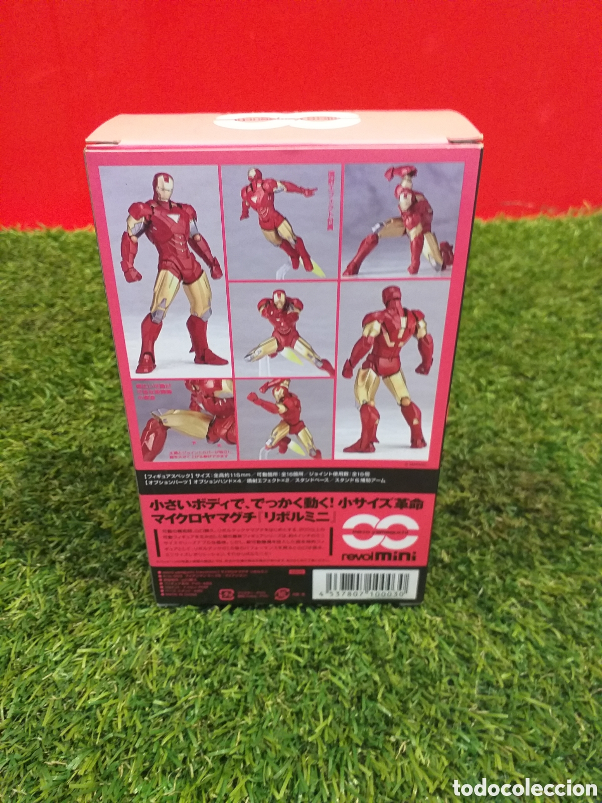 Figuras y mu&ntilde;ecos Marvel: MICRO YAMAGUCHI. REVOL MINI 003. IRON MAN 2. NUEVO!!! - Foto 1