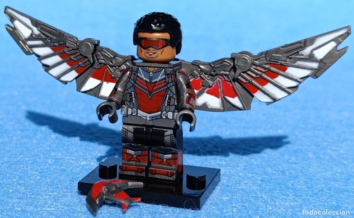 Figuras y mu&ntilde;ecos Marvel: Falcon - MCU v2 (Avengers) (Marvel) Lego compat&iacute;vel minifiguras - Foto 1