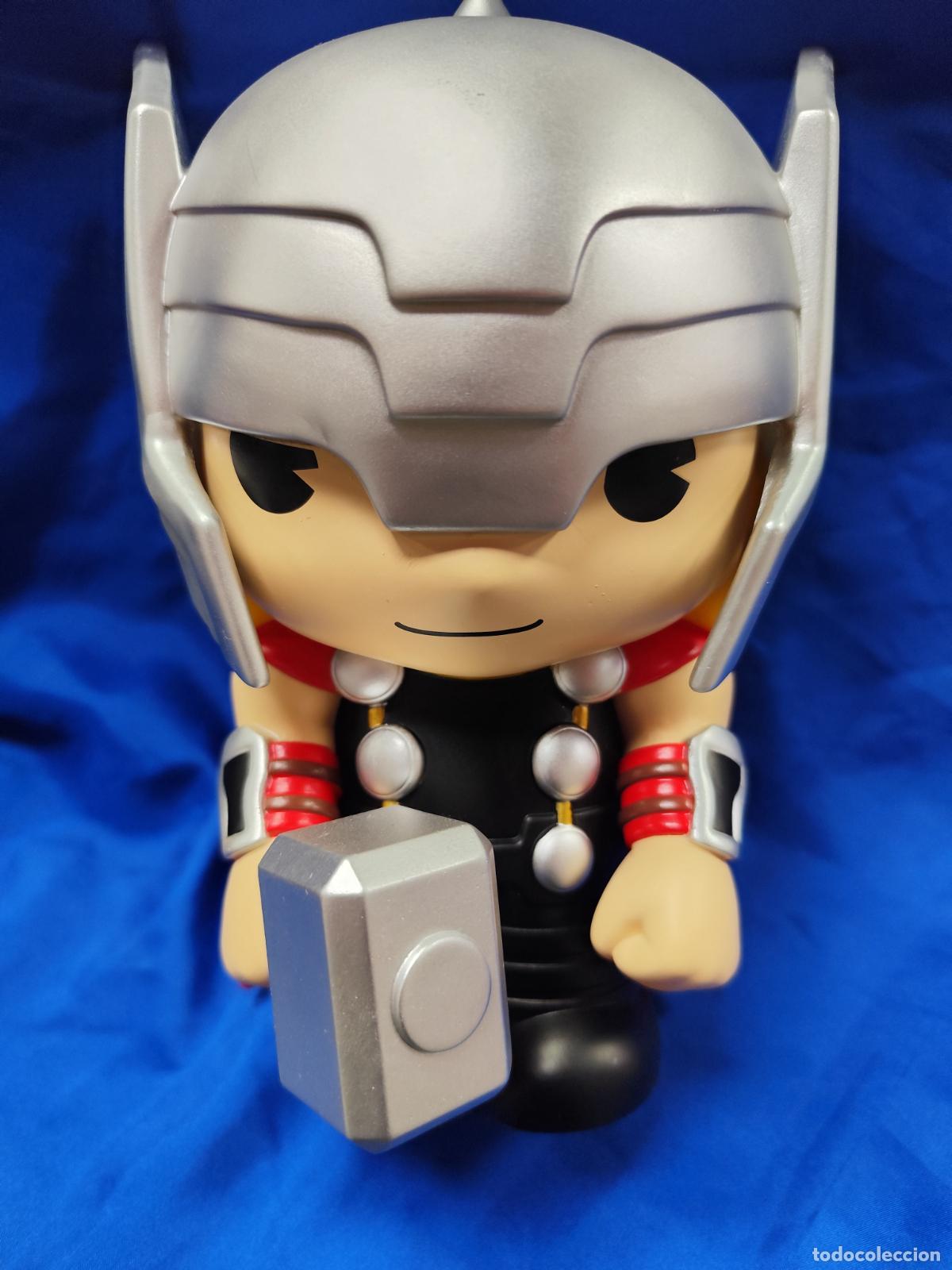 Figuras y mu&ntilde;ecos Marvel: Hucha Thor 20 CM Multicolor - Foto 1