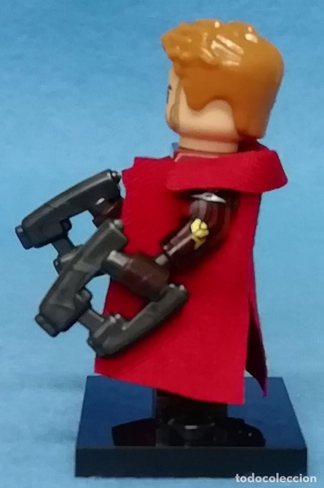 Figuras y mu&ntilde;ecos Marvel: Peter Quill (Guardi&otilde;es da Gal&aacute;xia) (Marvel) Lego compat&iacute;vel minifiguras - Foto 3