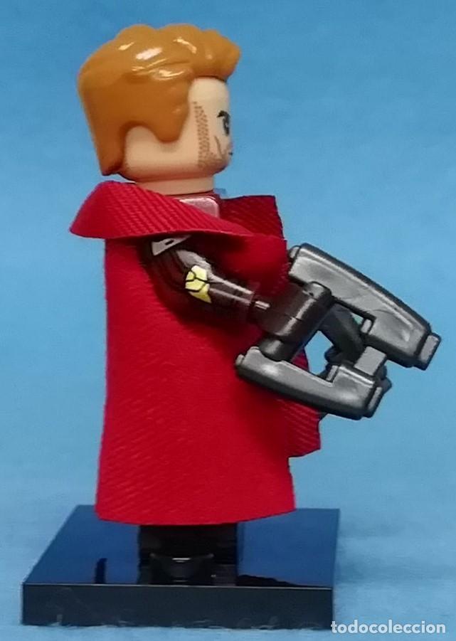 Figuras y mu&ntilde;ecos Marvel: Peter Quill (Guardi&otilde;es da Gal&aacute;xia) (Marvel) Lego compat&iacute;vel minifiguras - Foto 5