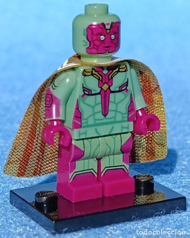 Figuras y mu&ntilde;ecos Marvel: Vision (Marvel) Lego compat&iacute;vel minifiguras - Foto 6