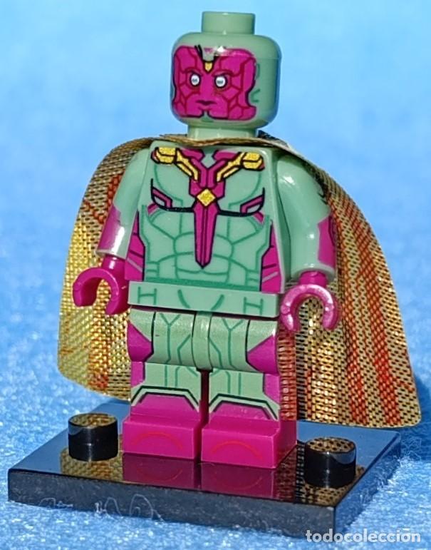 Figuras y mu&ntilde;ecos Marvel: Vision (Marvel) Lego compat&iacute;vel minifiguras - Foto 1