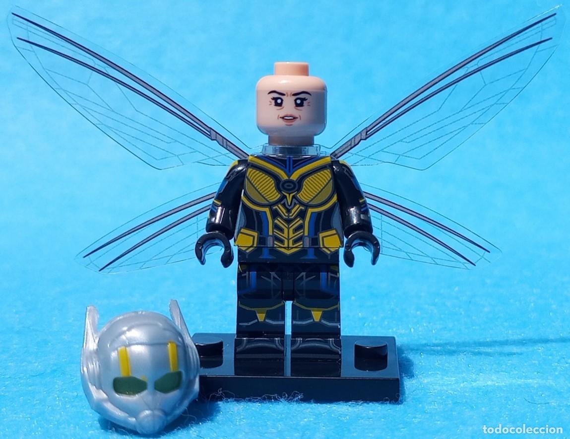 Figuras y mu&ntilde;ecos Marvel: Wasp (Marvel) Lego compat&iacute;vel minifiguras - Foto 3
