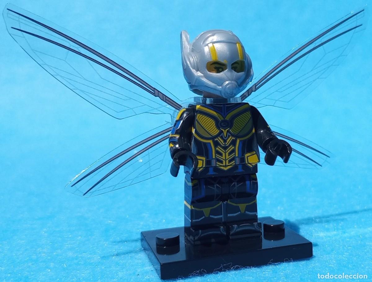 Figuras y mu&ntilde;ecos Marvel: Wasp (Marvel) Lego compat&iacute;vel minifiguras - Foto 8