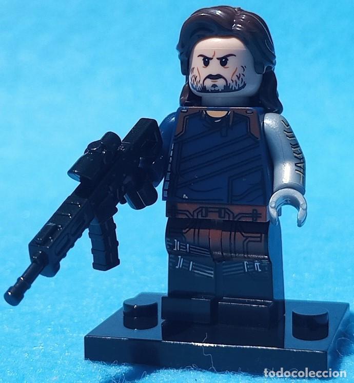 Figuras y mu&ntilde;ecos Marvel: Winter Soldier (Marvel) Lego compat&iacute;vel minifiguras - Foto 1