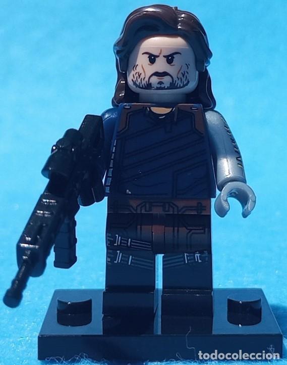 Figuras y mu&ntilde;ecos Marvel: Winter Soldier (Marvel) Lego compat&iacute;vel minifiguras - Foto 2
