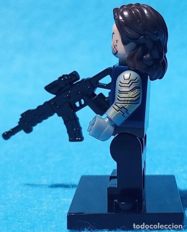 Figuras y mu&ntilde;ecos Marvel: Winter Soldier (Marvel) Lego compat&iacute;vel minifiguras - Foto 3