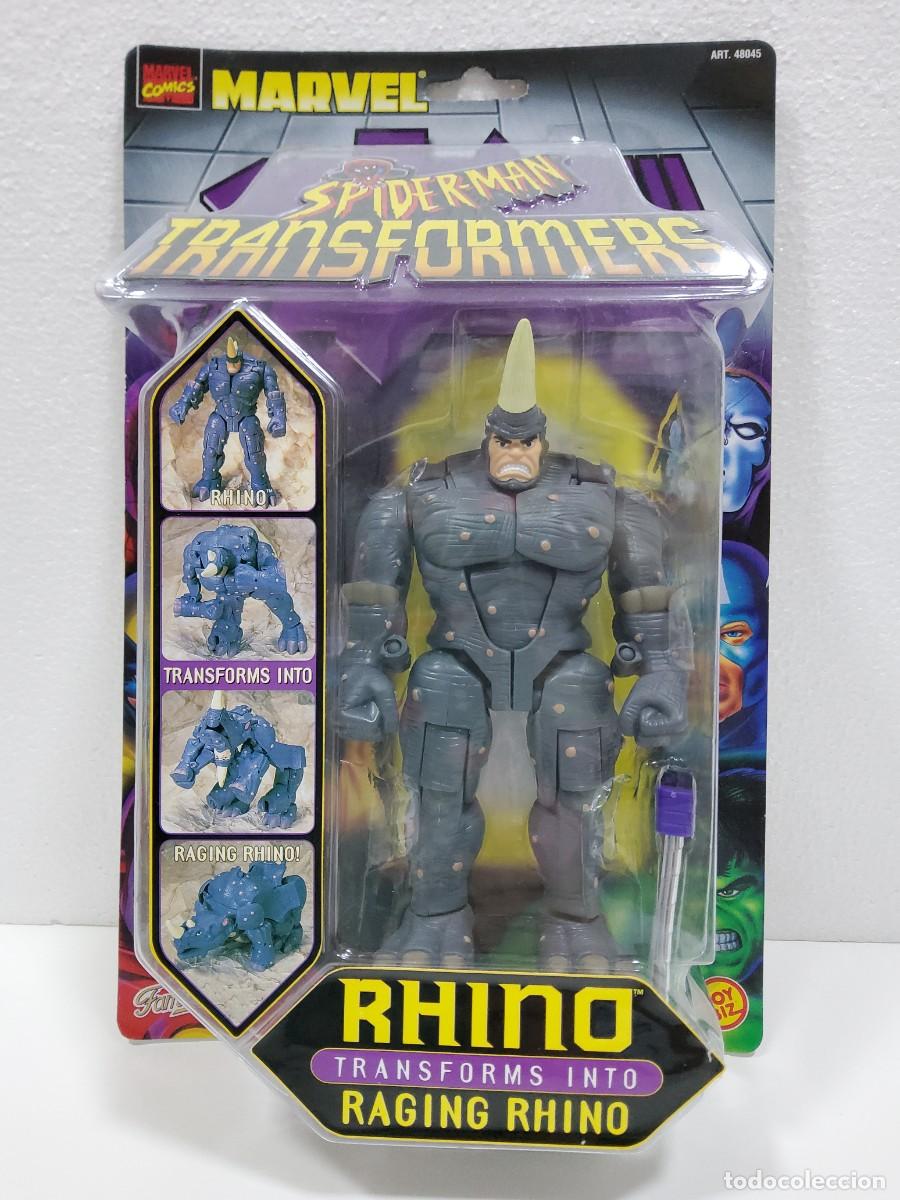 Figuras y mu&ntilde;ecos Marvel: TRANSFORMERS MARVEL 1998 RHINO DE ALMAC&Eacute;N - Foto 1