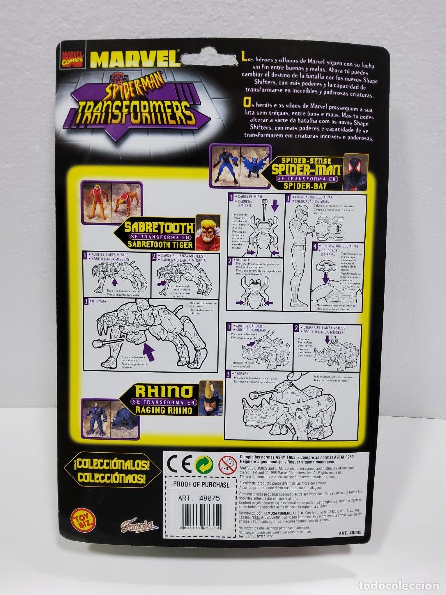 Figuras y mu&ntilde;ecos Marvel: TRANSFORMERS MARVEL 1998 RHINO DE ALMAC&Eacute;N - Foto 2