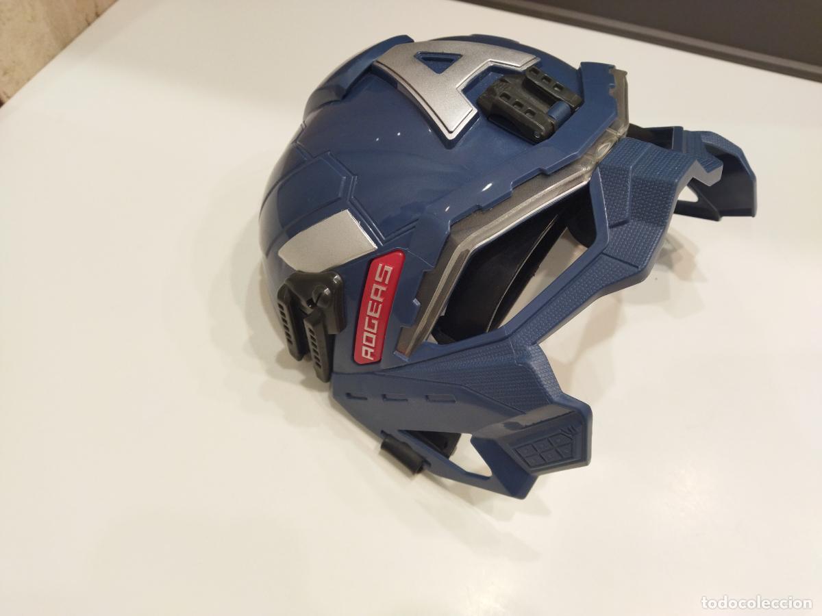 Figuras y mu&ntilde;ecos Marvel: CAPITAN AMERICA - MASCARA O CASCO ILUMINADO - HASBRO MARVEL 2013 - Foto 17