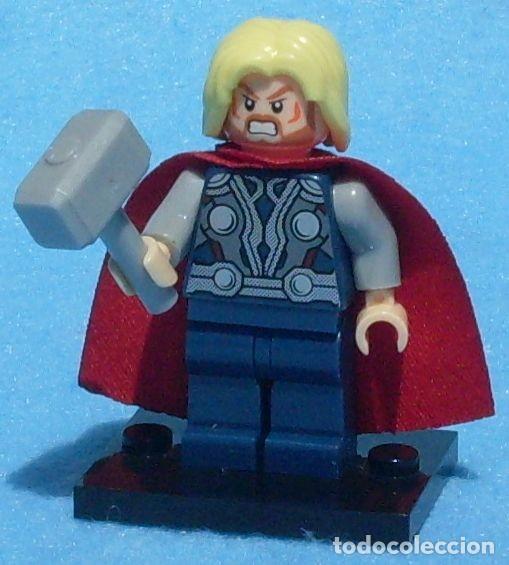 Figuras y mu&ntilde;ecos Marvel: Thor v3 (Avengers) (Marvel) Lego compat&iacute;vel minifiguras - Foto 1