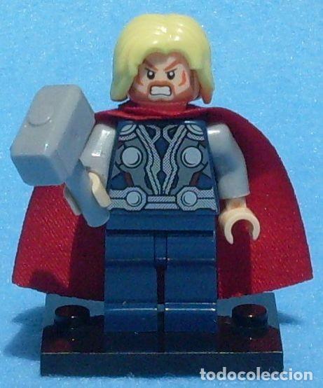 Figuras y mu&ntilde;ecos Marvel: Thor v3 (Avengers) (Marvel) Lego compat&iacute;vel minifiguras - Foto 2