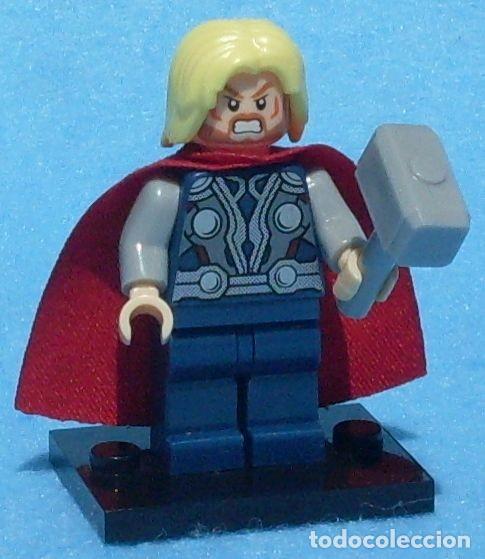 Figuras y mu&ntilde;ecos Marvel: Thor v3 (Avengers) (Marvel) Lego compat&iacute;vel minifiguras - Foto 6