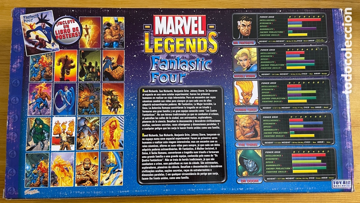 Figuras y mu&ntilde;ecos Marvel: MARVEL LEGENDS FANTASTIC FOUR - Foto 2