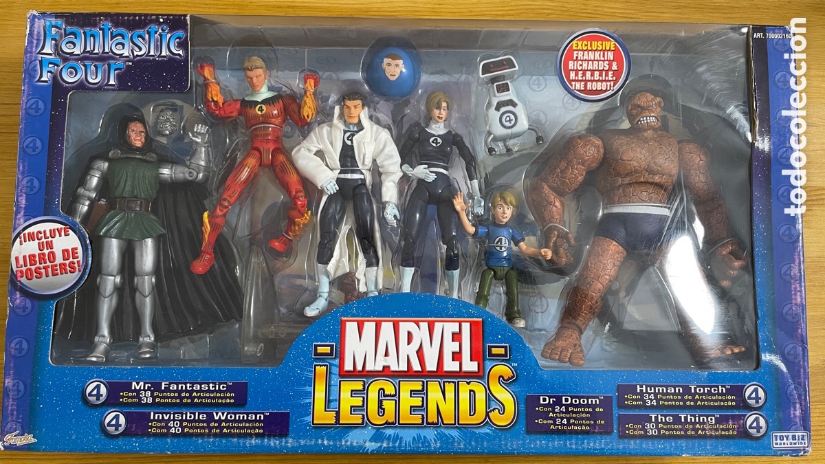 Figuras y mu&ntilde;ecos Marvel: MARVEL LEGENDS FANTASTIC FOUR - Foto 1