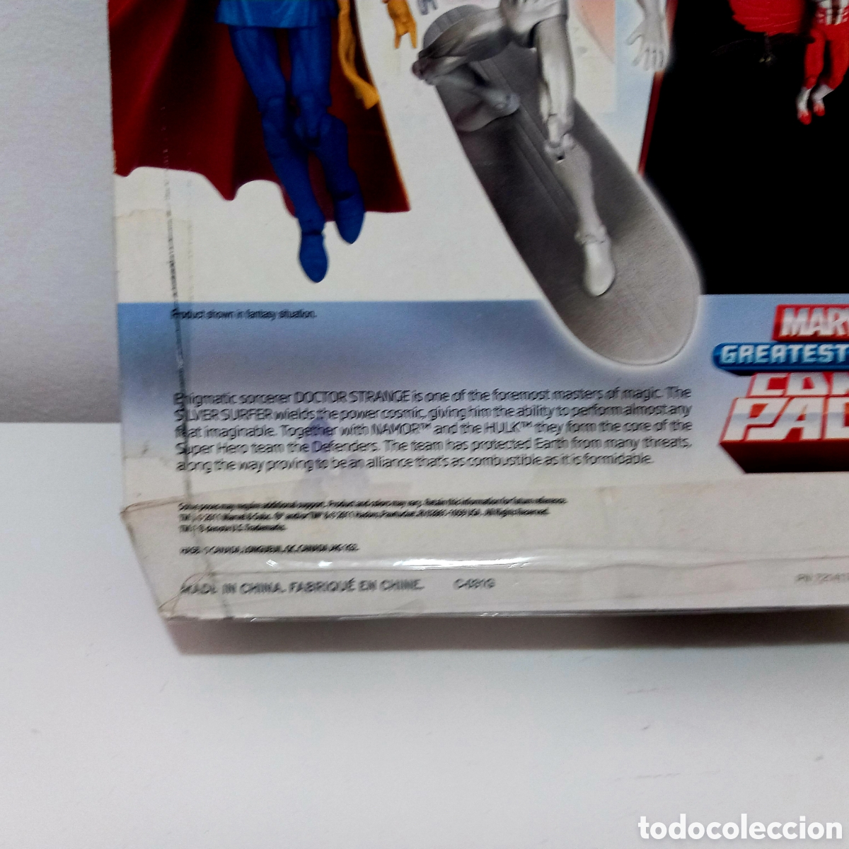 Figuras y mu&ntilde;ecos Marvel: Marvel Universe 3,75&rdquo; Comic Packs Dr. STRANGE + Silver Surfer - Foto 4