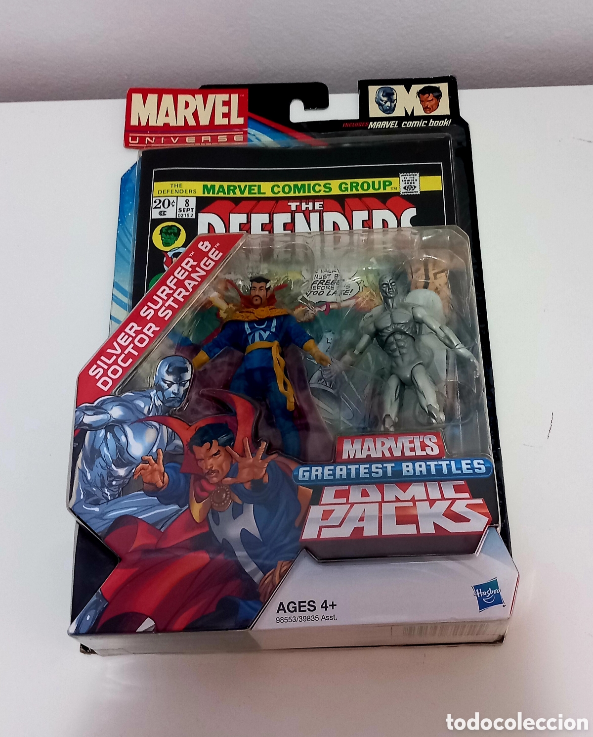 Figuras y mu&ntilde;ecos Marvel: Marvel Universe 3,75&rdquo; Comic Packs Dr. STRANGE + Silver Surfer - Foto 5