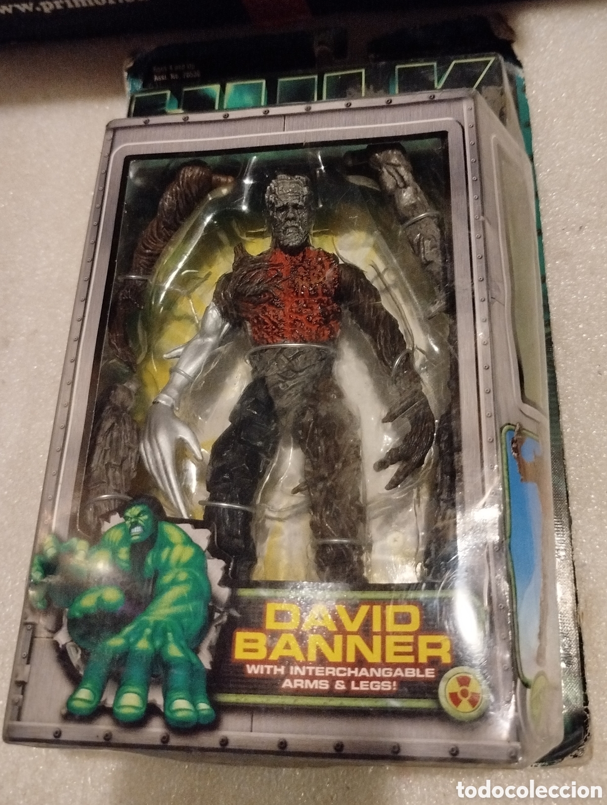 Figuras y mu&ntilde;ecos Marvel: Hulk. David Banner. En blister - Foto 1