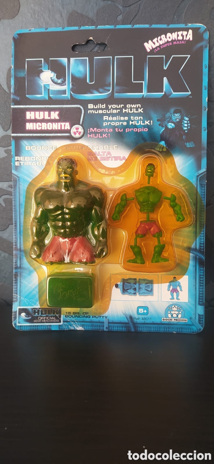 Figuras y mu&ntilde;ecos Marvel: BLISTER HULK GIOCHI PREZIOSI - Foto 1