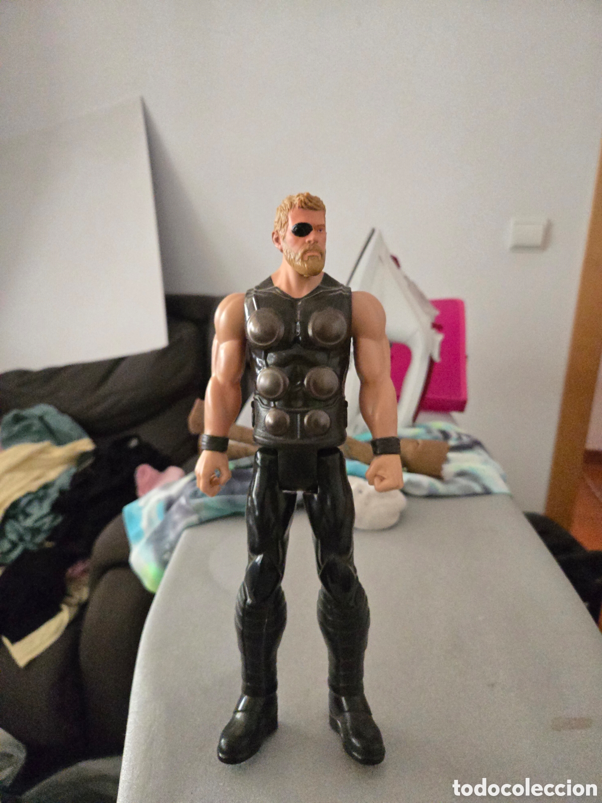 Figuras y mu&ntilde;ecos Marvel: Mu&ntilde;eco marvel sin estructura trasera - Foto 2