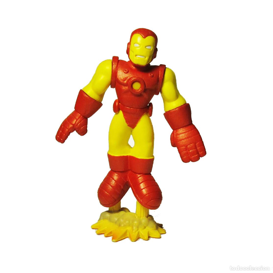 Figuras y mu&ntilde;ecos Marvel: HASBRO MARVEL SUPER HERO SQUAD IRON MAN PVC Oferta - Foto 1