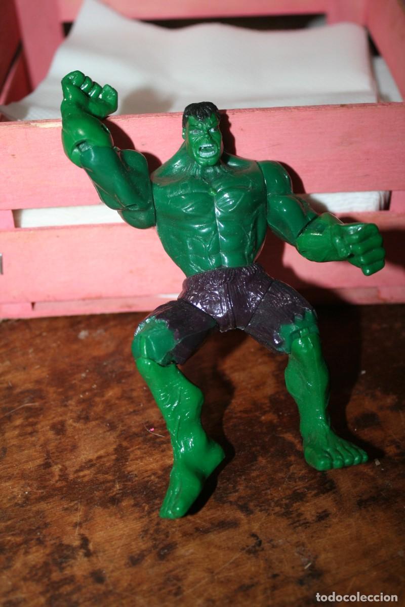 Figuras y mu&ntilde;ecos Marvel: la mu&ntilde;eco hulk masa verde - Foto 2