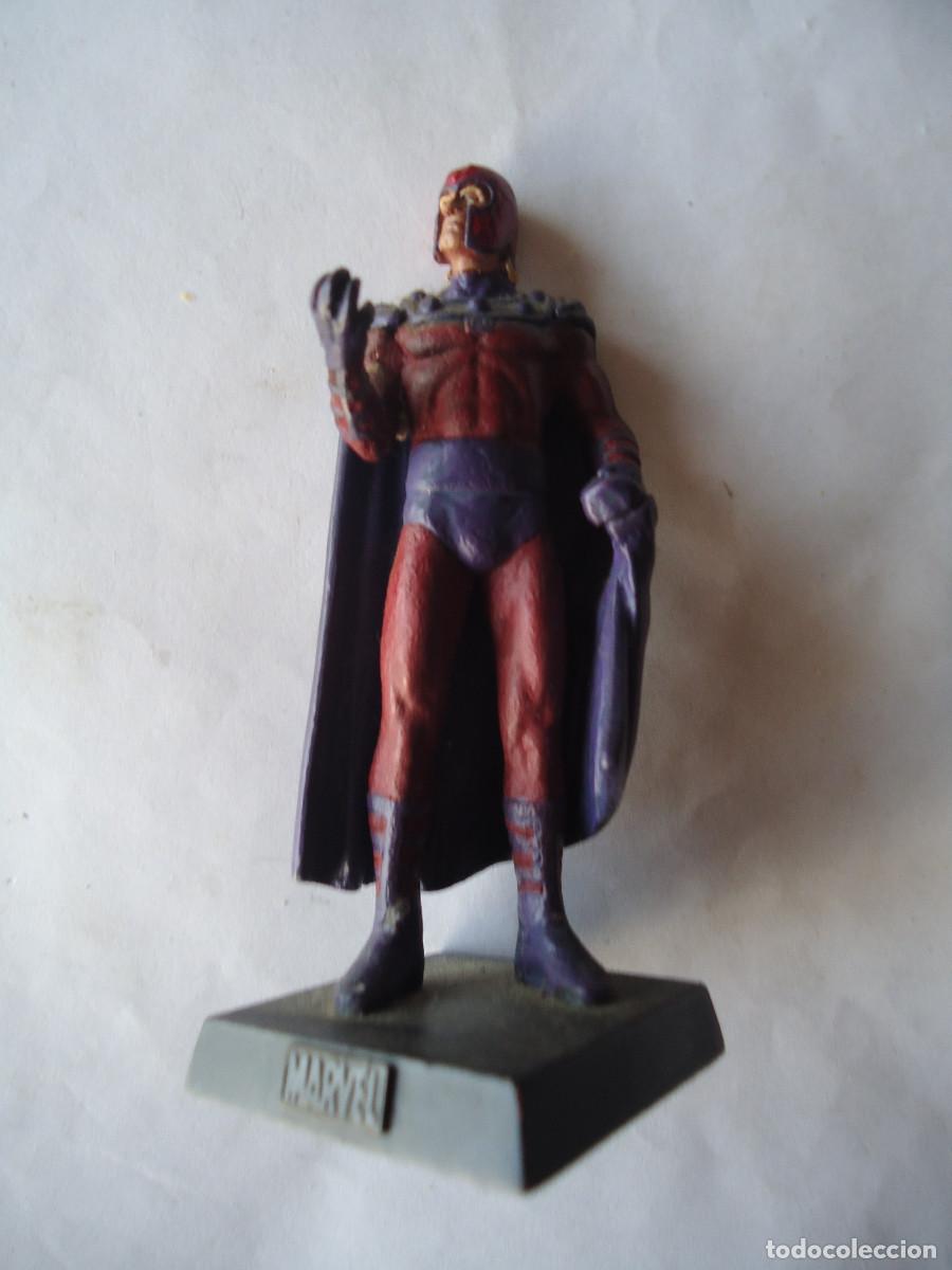 Figuras y mu&ntilde;ecos Marvel: FIGURA MAGNETO DE LA COLECCION MARVEL. PLOMO. -- 23 - Foto 1