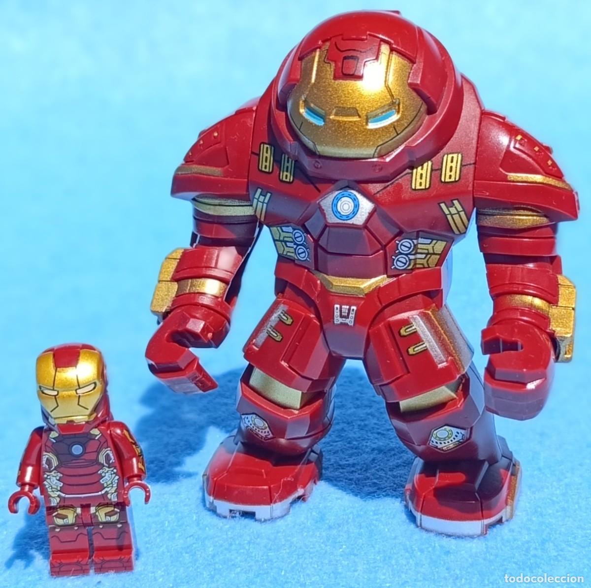 Figuras y mu&ntilde;ecos Marvel: Hulkbuster e Iron Man (Avengers) (Marvel) Lego compat&iacute;vel minifiguras - Foto 1