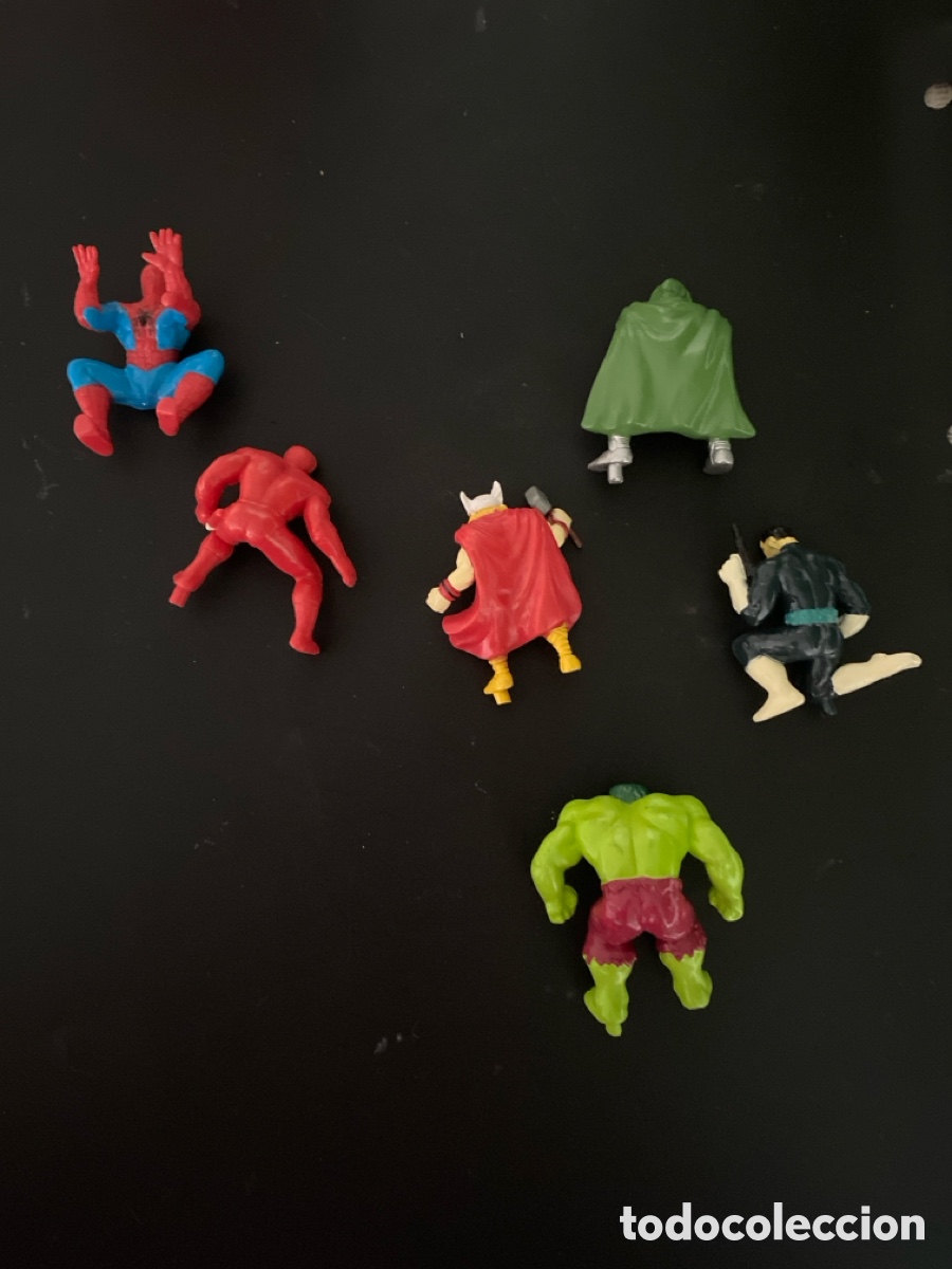 Figuras y mu&ntilde;ecos Marvel: Figura pvc lote de 6 figuras de Marvel - Foto 2