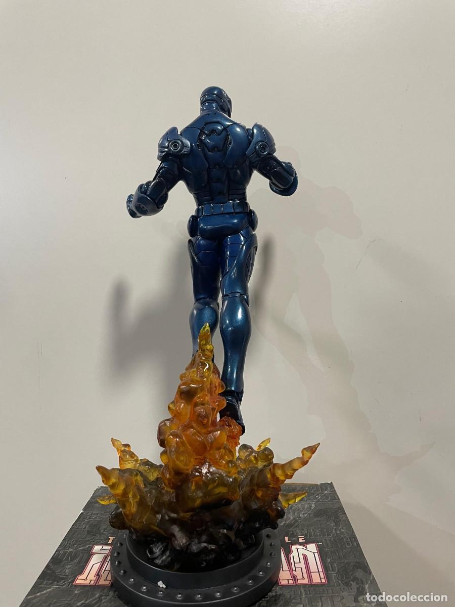 Figuras y mu&ntilde;ecos Marvel: Estatua The Invincible Iron Man Painted statue stealth version Bowen - Foto 3