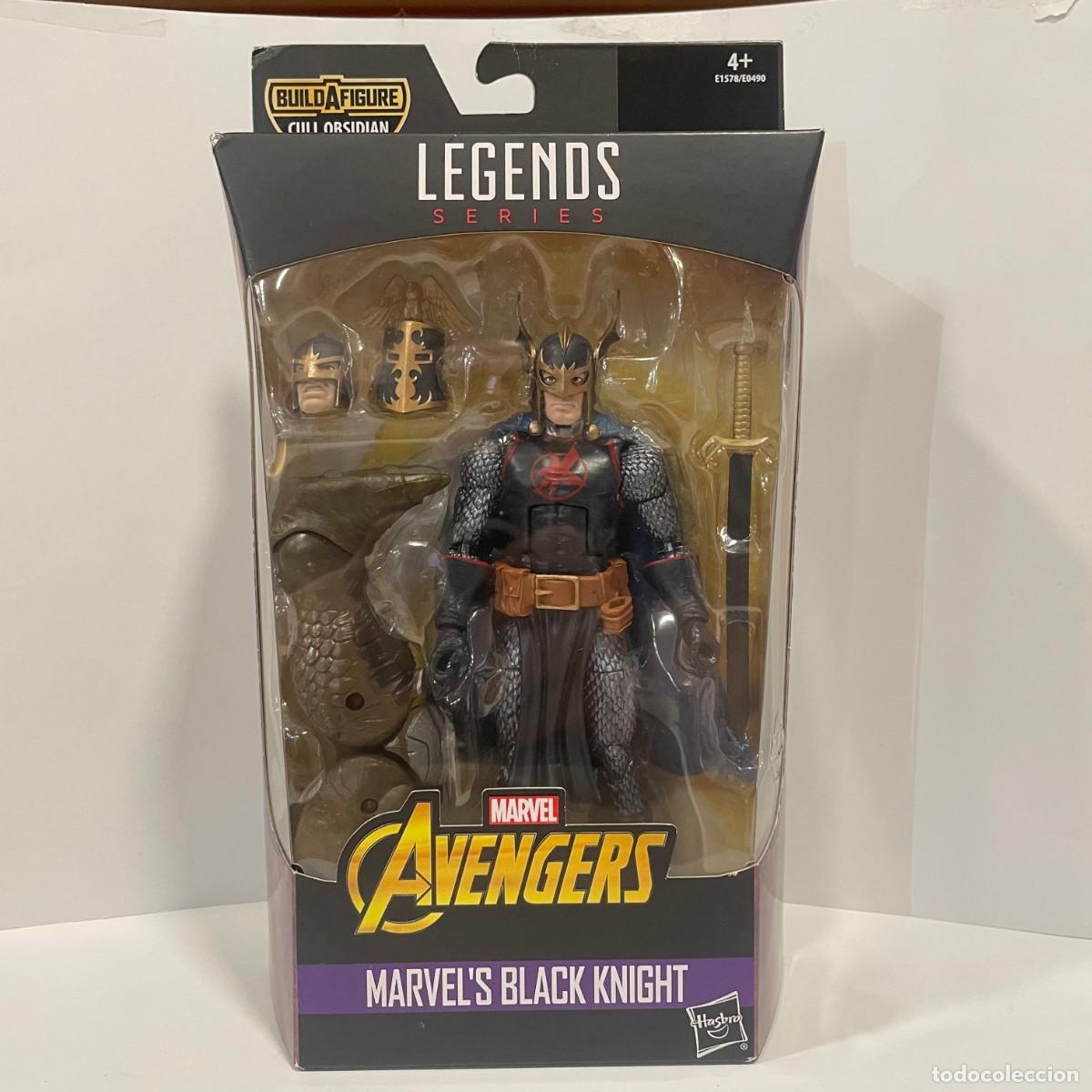 Figuras y mu&ntilde;ecos Marvel: Figura Black Knight Marvel Legends BAF Cull Obsidian - Foto 1