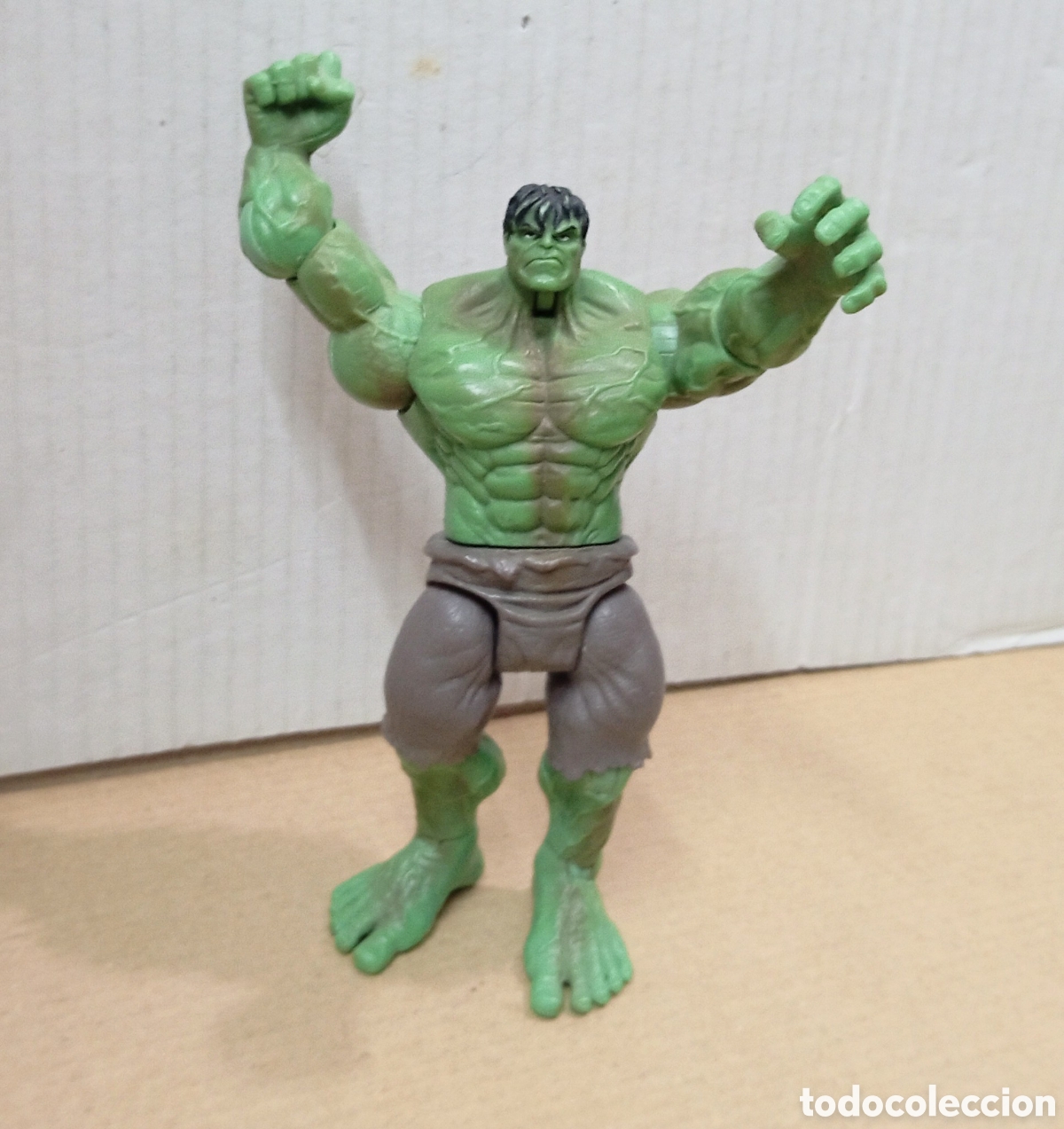 Figuras y mu&ntilde;ecos Marvel: INCRE&Iacute;BLE HULK - HASBRO/MARVEL 2007 -16 CM wv - Foto 2
