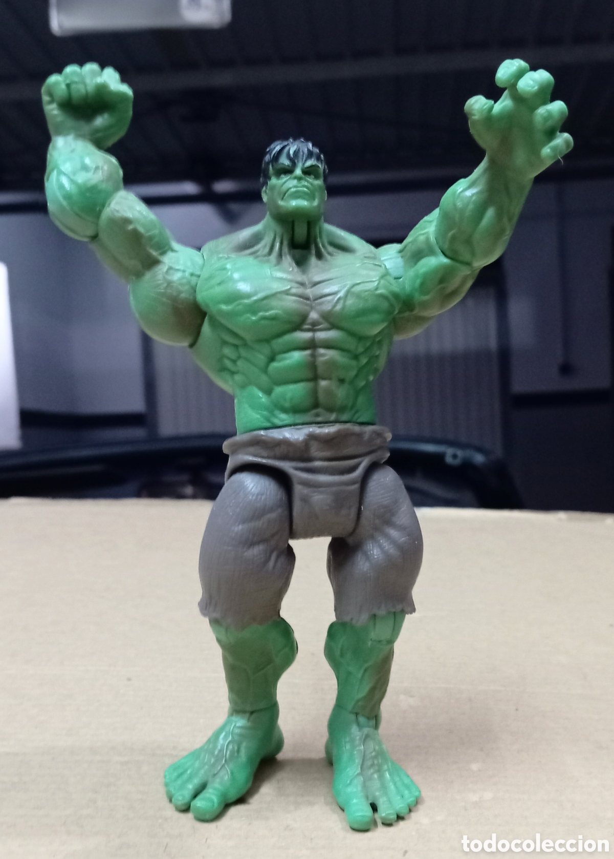 Figuras y mu&ntilde;ecos Marvel: INCRE&Iacute;BLE HULK - HASBRO/MARVEL 2007 -16 CM wv - Foto 3