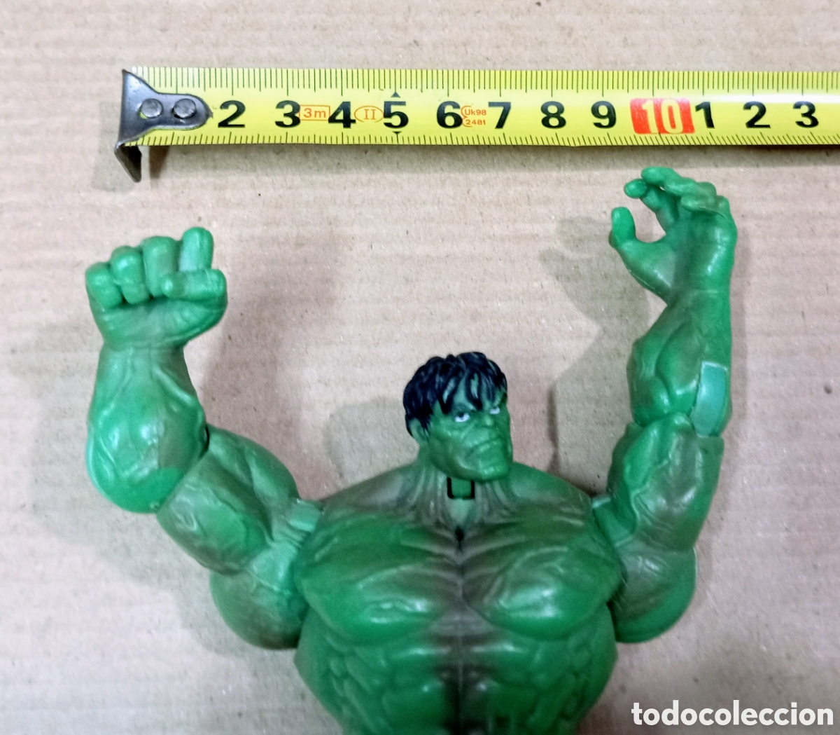 Figuras y mu&ntilde;ecos Marvel: INCRE&Iacute;BLE HULK - HASBRO/MARVEL 2007 -16 CM wv - Foto 7