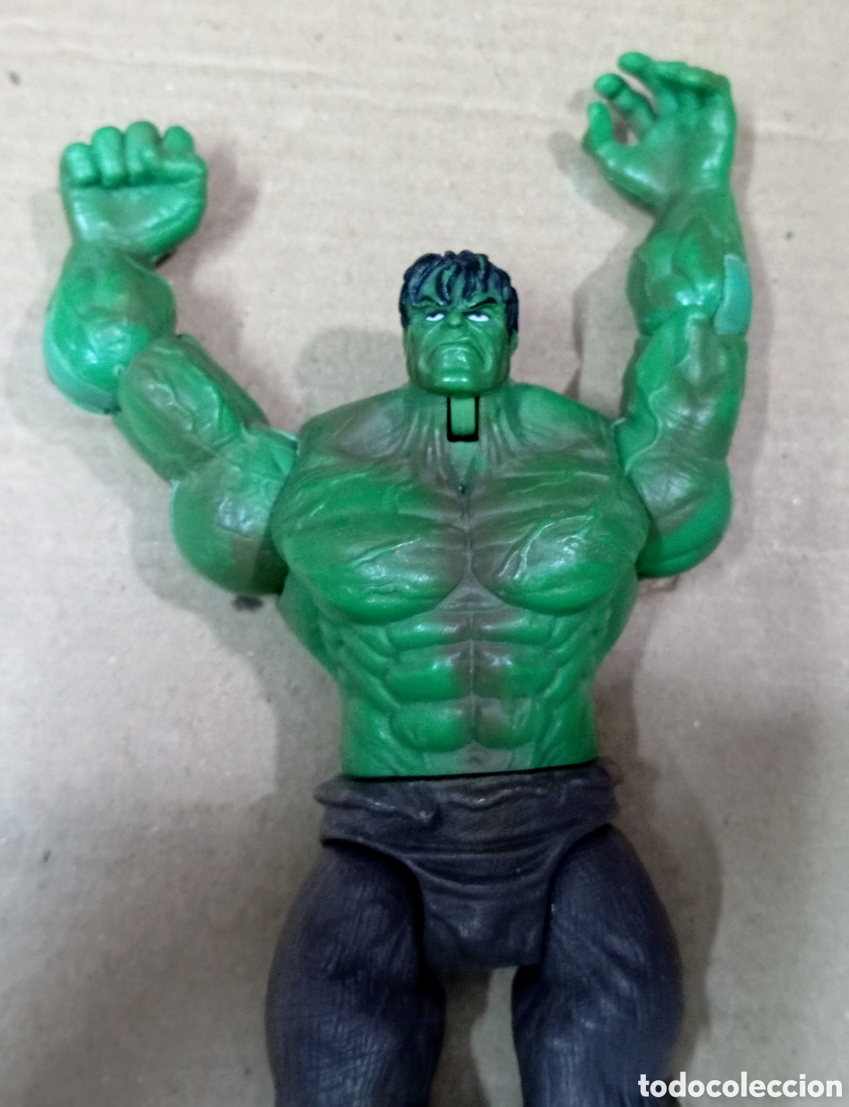 Figuras y mu&ntilde;ecos Marvel: INCRE&Iacute;BLE HULK - HASBRO/MARVEL 2007 -16 CM wv - Foto 11