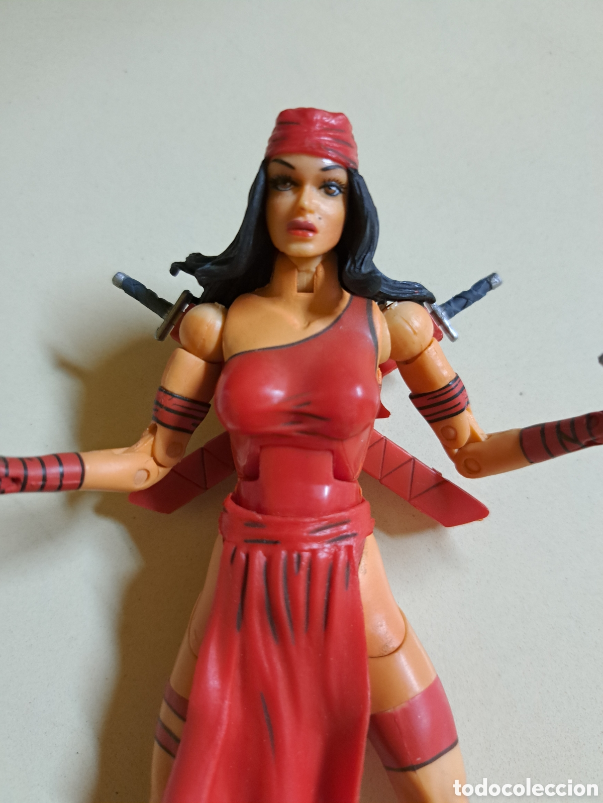 Figuras y mu&ntilde;ecos Marvel: Marvel legends spiderman daredevil figura elektra dif&iacute;cil com - Foto 2