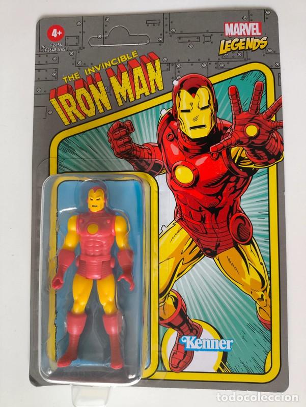 Figuras y mu&ntilde;ecos Marvel: Figura Iron man Marvel legends Kenner Hasbro nuevo - Foto 1